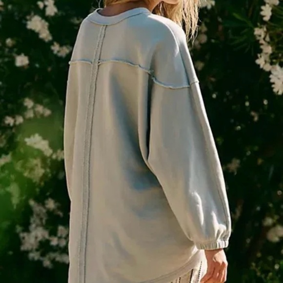Free-est by Free People Ariella Pullover Sz Lg - Picture 5 of 11